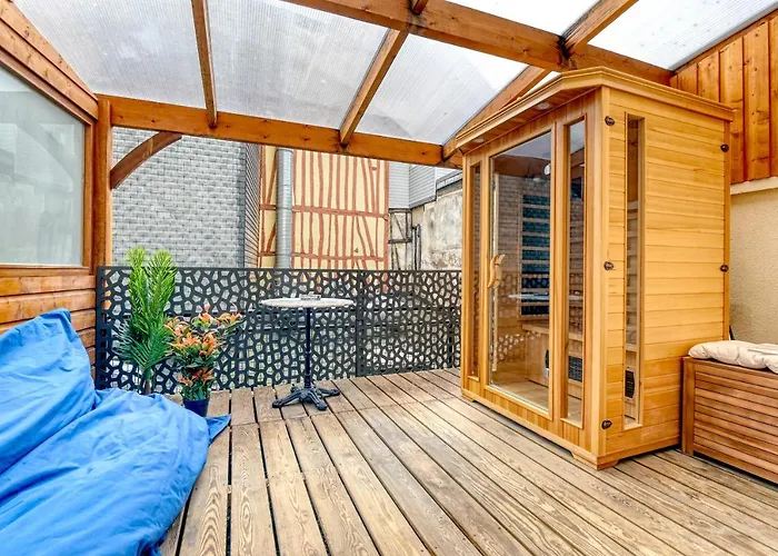 公寓 Glamour Chic En Hyper Centre - Wifi - Sauna Pour 2 - Mylittlestay